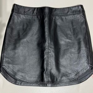 Leather Skirt
